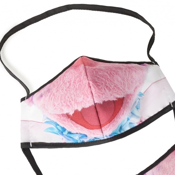 Sesame Street masks - Elmo Cookie Monster Ella NWT - Picture 4 of 4